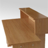 biurko o nie regularnym kształcie