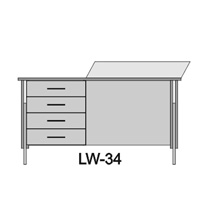 Biurko regulowane LWiki LW34