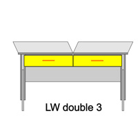 Biurko regulowane LWiki LW double 3
