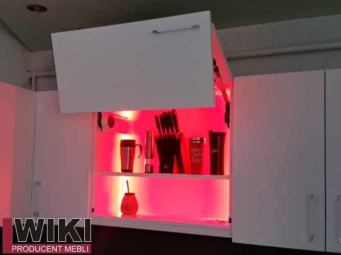 Meble kuchenne oświetlenie LED RGB